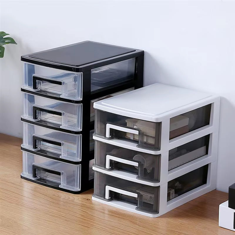 Bin Storage Storage Drawerslayer Drawer Desk Storage Box Plastic Document Sundries Holder Storage Desk Organizer Desktop Makeup