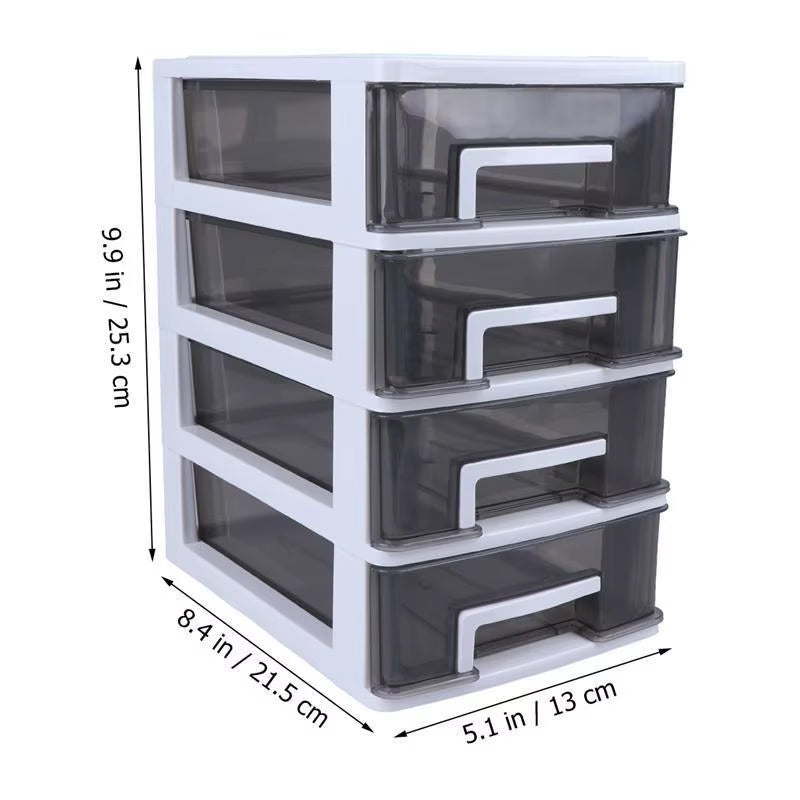 Bin Storage Storage Drawerslayer Drawer Desk Storage Box Plastic Document Sundries Holder Storage Desk Organizer Desktop Makeup