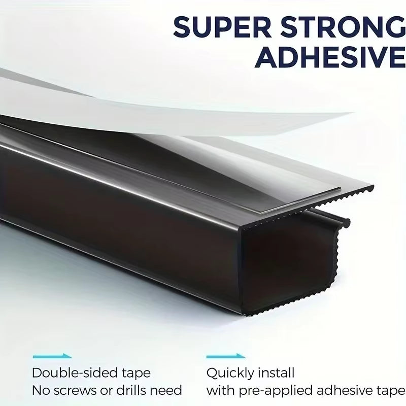 Cable Management under Desk Channel Cable Raceway Cord Hider Desk Cable Tray No Drilling under Desk Cable Management Tray