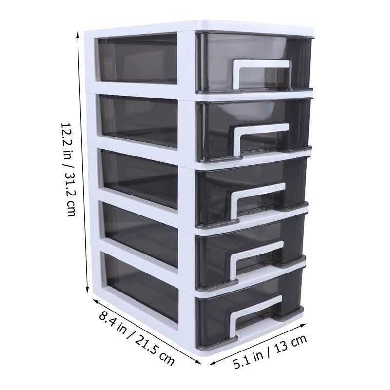 Bin Storage Storage Drawerslayer Drawer Desk Storage Box Plastic Document Sundries Holder Storage Desk Organizer Desktop Makeup