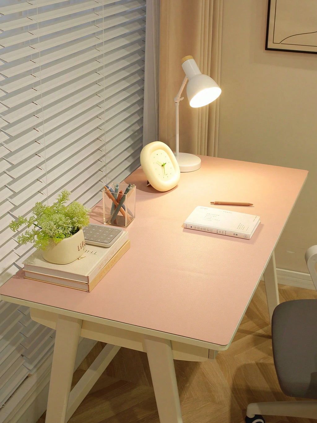 1Pc Solid Large Gaming Mouse Pad, Simple Multifunctional Desk Mat for Office, School, Home Use Back to School Gaming Mouse Pad