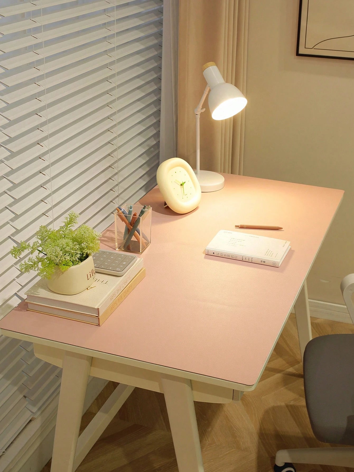 1Pc Solid Large Gaming Mouse Pad, Simple Multifunctional Desk Mat for Office, School, Home Use Back to School Gaming Mouse Pad