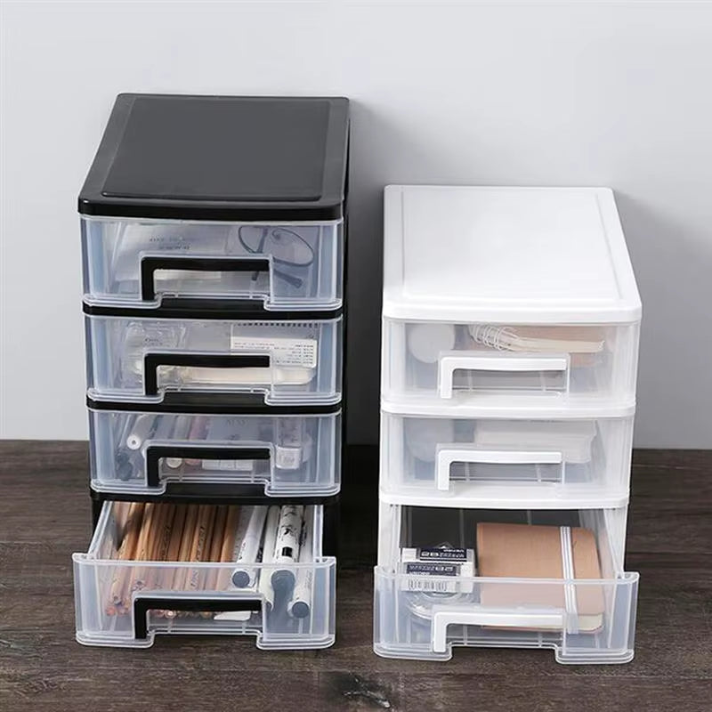 Bin Storage Storage Drawerslayer Drawer Desk Storage Box Plastic Document Sundries Holder Storage Desk Organizer Desktop Makeup