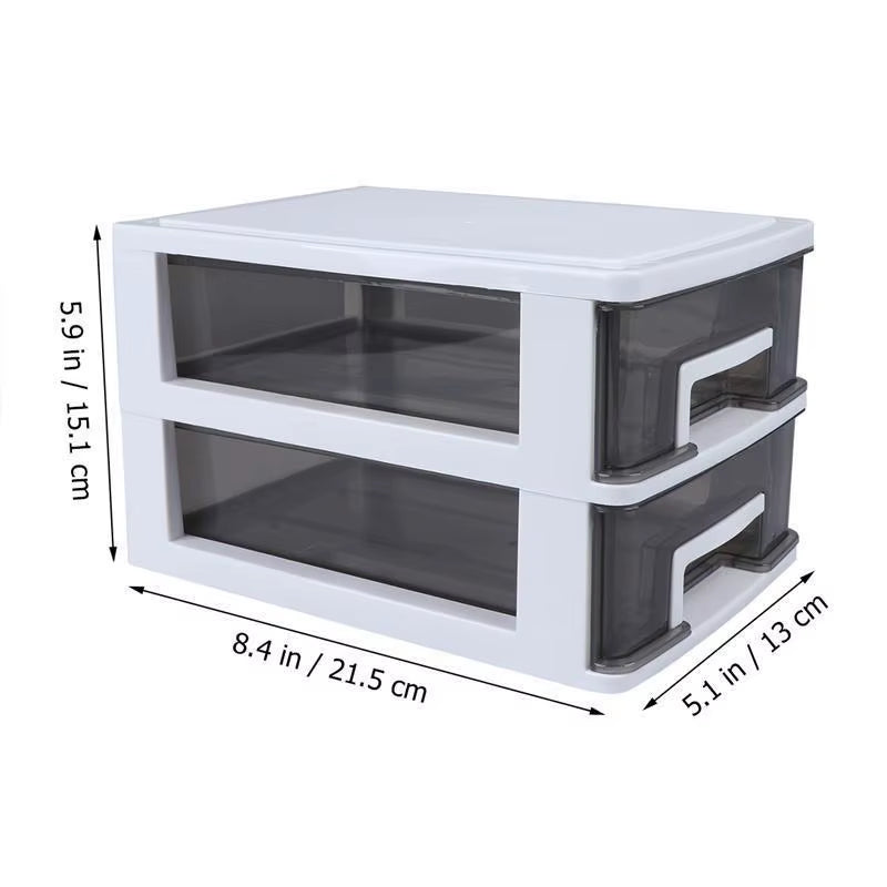 Bin Storage Storage Drawerslayer Drawer Desk Storage Box Plastic Document Sundries Holder Storage Desk Organizer Desktop Makeup
