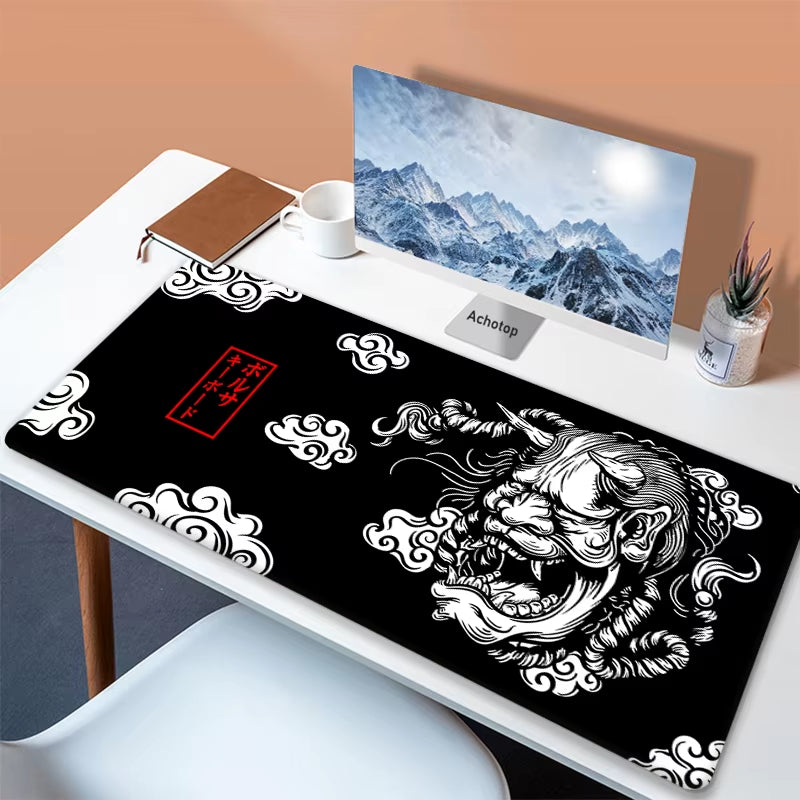 Big Mouse Pad Gamer Abstract Art Koi 90X40Cm XXL Large Gaming Mause Mat Computer Keyboard Mouse Mat Mousepad for PC Desk Pad