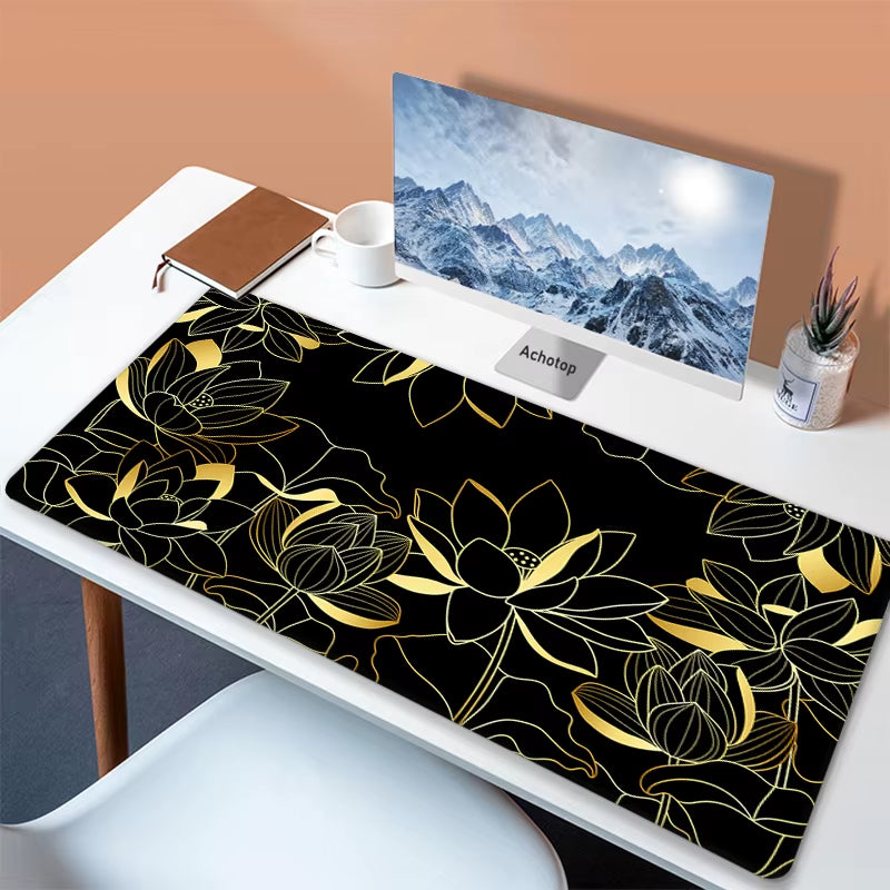 Big Mouse Pad Gamer Abstract Art Koi 90X40Cm XXL Large Gaming Mause Mat Computer Keyboard Mouse Mat Mousepad for PC Desk Pad