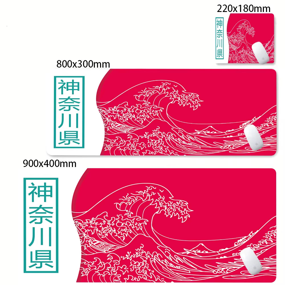 Large Gamer Mouse Mat Gaming XXL Mouse Pad Great Wave Gaming Mouse Pad Office Table Carpet Gaming Mats Computer Big Deskmat