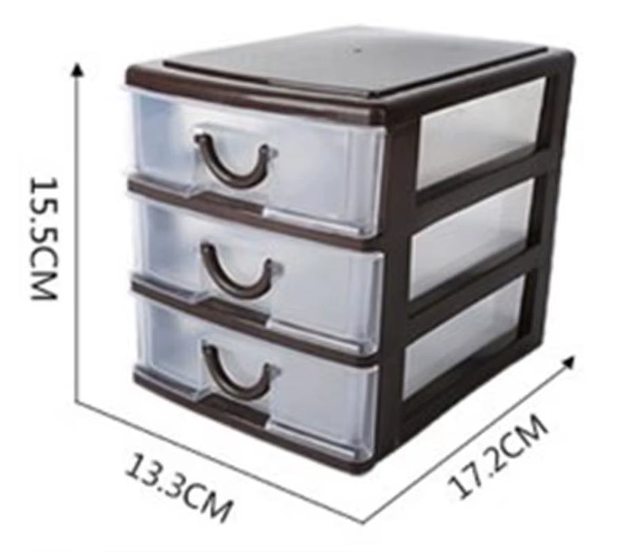 Bin Storage Storage Drawerslayer Drawer Desk Storage Box Plastic Document Sundries Holder Storage Desk Organizer Desktop Makeup