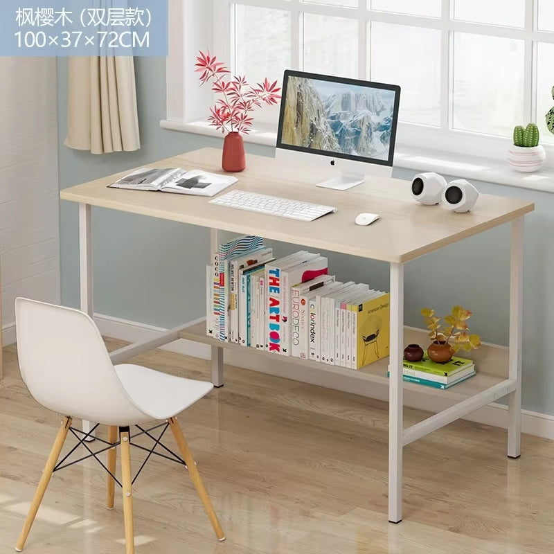 Student Learning Xi Writing Desksimple Desk Home Office Desk Bedroom Small Computer Desk