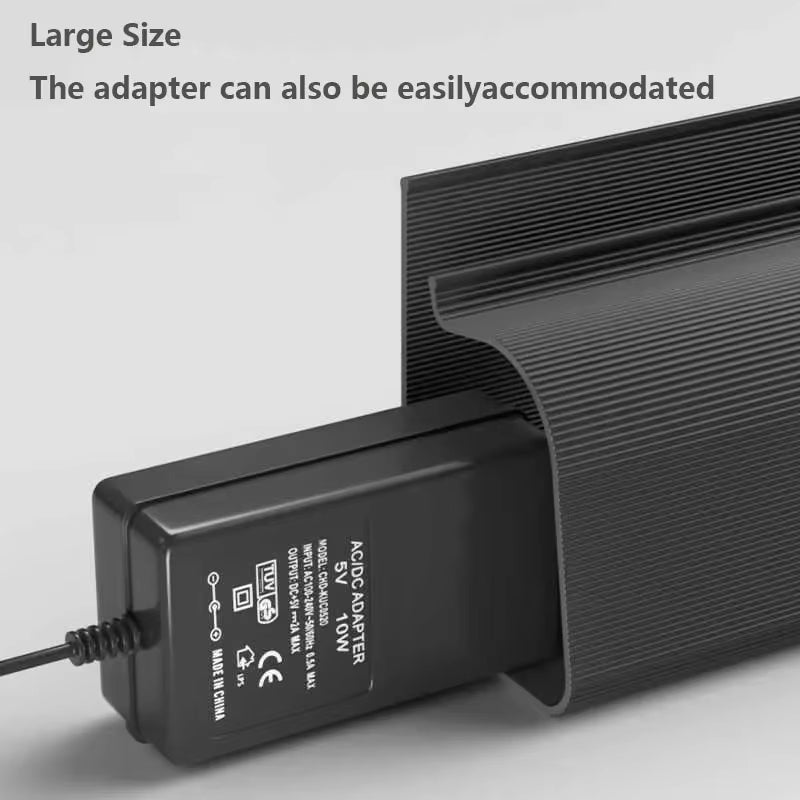 Cable Management under Desk Channel Cable Raceway Cord Hider Desk Cable Tray No Drilling under Desk Cable Management Tray