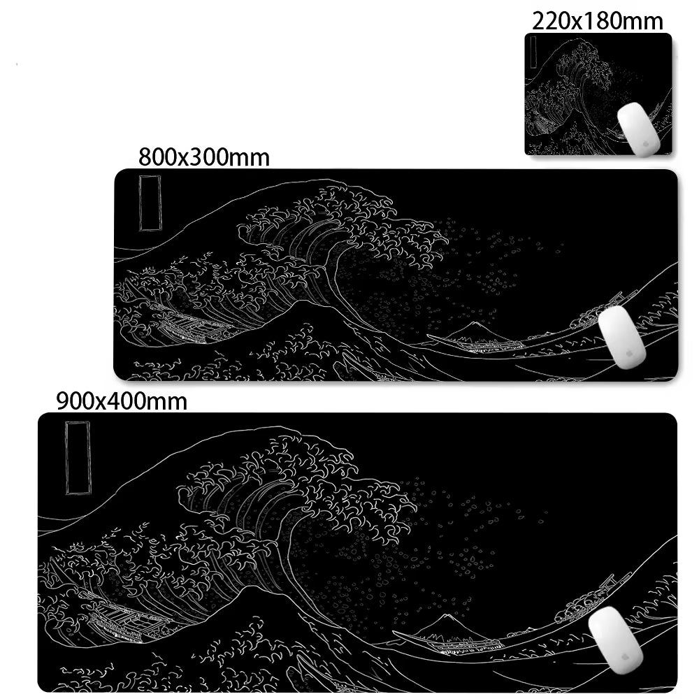 Large Gamer Mouse Mat Gaming XXL Mouse Pad Great Wave Gaming Mouse Pad Office Table Carpet Gaming Mats Computer Big Deskmat